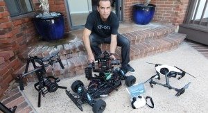 Behind the scenes of a high quality luxury home video